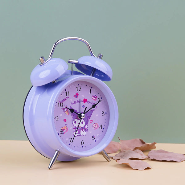 Sanrio Kiwaii Cartoon Bell Table Clock with Alarm