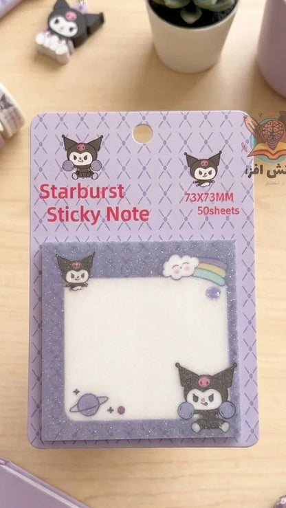 Sanrio  Starburst Sticky Notes