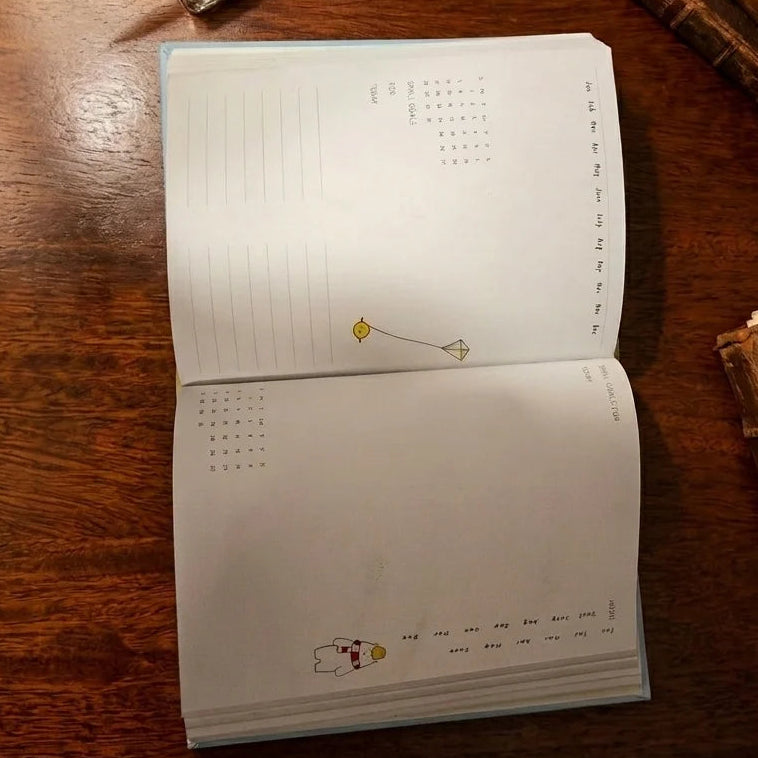 Cute Bears Lock Diary with Planner Pages
