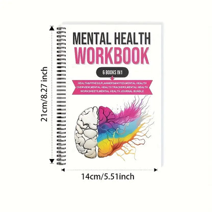 Mental Health Workbook Self-Help & Recovery Bundle