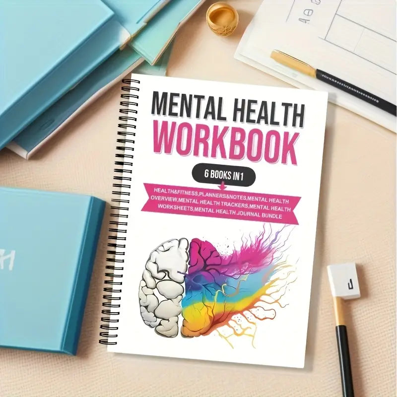 Mental Health Workbook Self-Help & Recovery Bundle