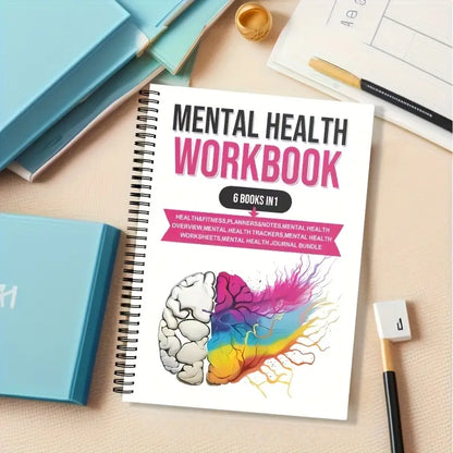 Mental Health Workbook Self-Help & Recovery Bundle