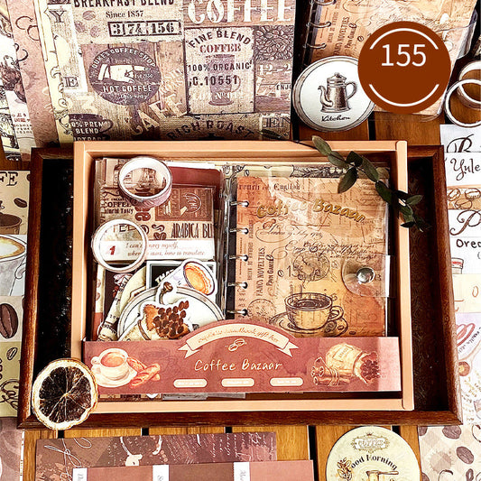 Senyou Retro Minimalist Style Scrapbook Gift Set