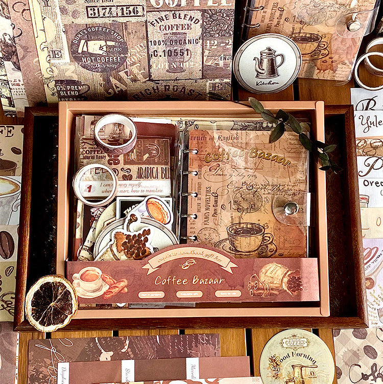 Senyou Retro Minimalist Style Scrapbook Gift Set