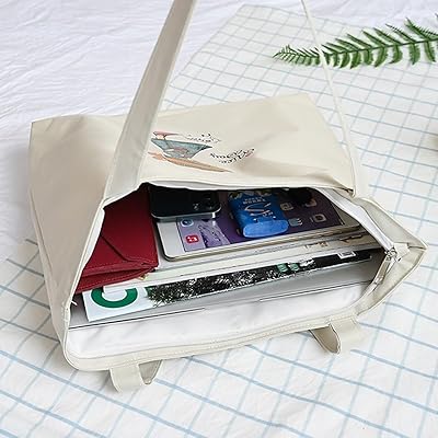 Soft Canvas Large Capacity Shoulder Bag
