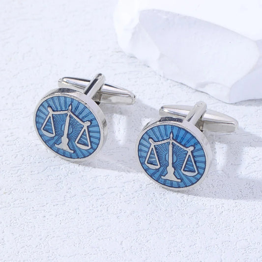 Silver Cufflinks For Lawyer And Advocates