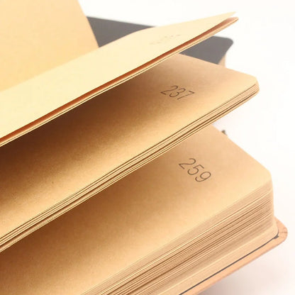 Retro 365 Plain Paged Planner Journal With Lock