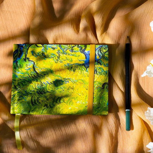 A6 Van Gogh Paintings inspired Landscape Sketchbook