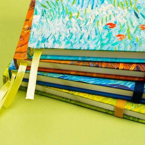 A6 Van Gogh Paintings inspired Landscape Sketchbook