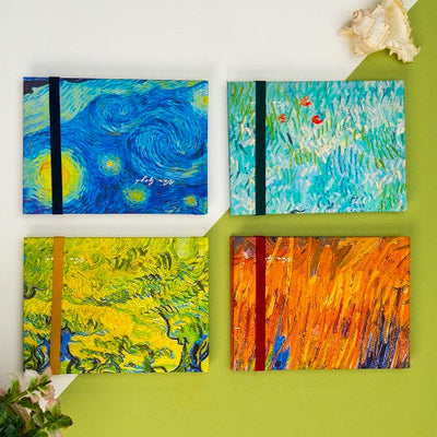 A6 Van Gogh Paintings inspired Landscape Sketchbook
