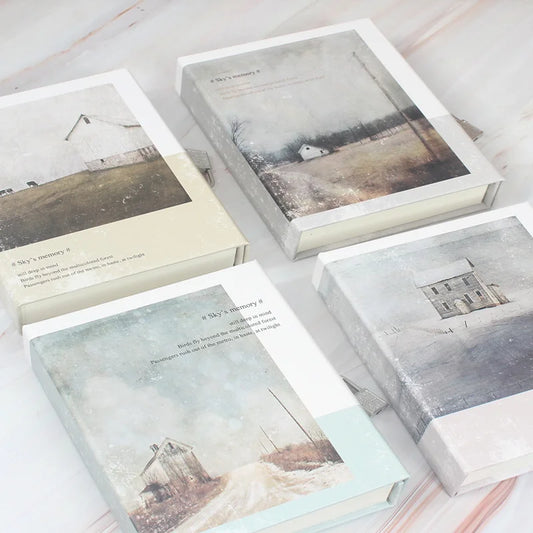 Sky Memory Boxed Journal with Lock