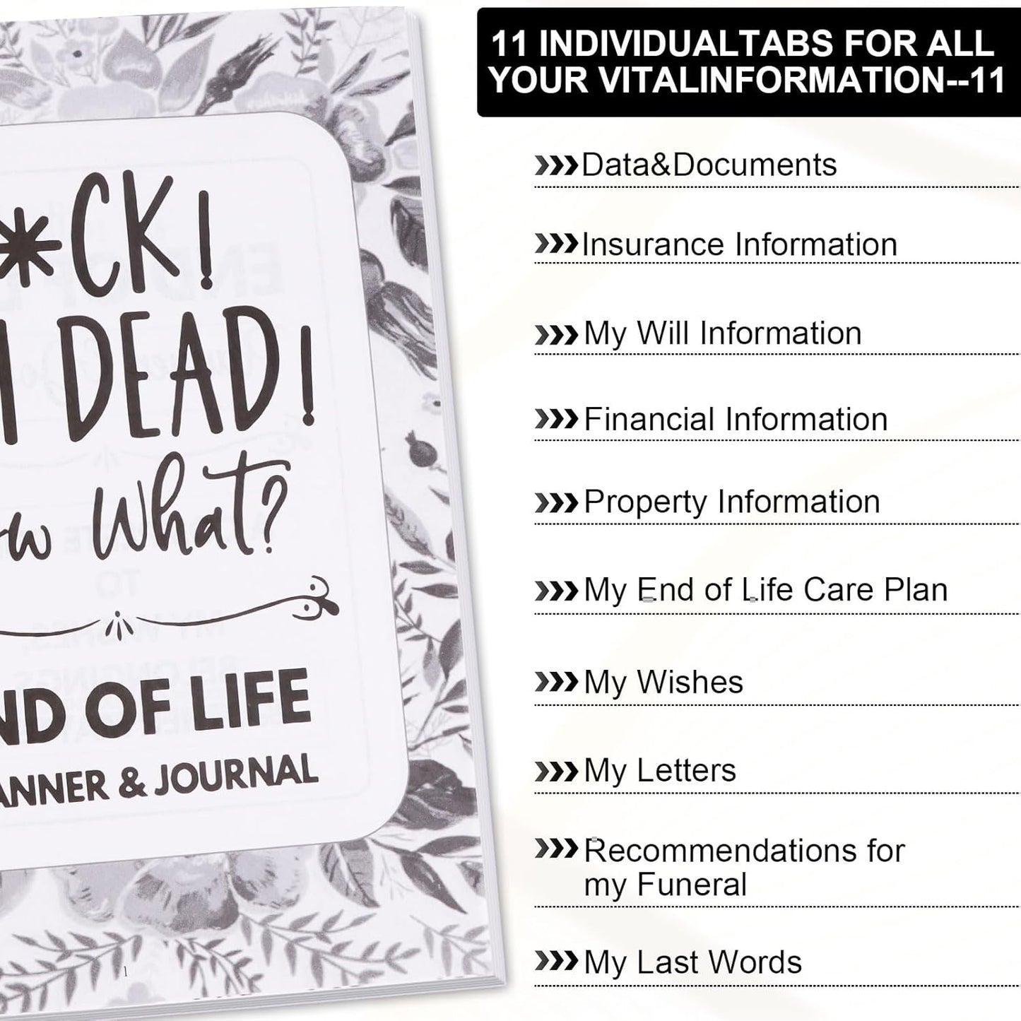 Sorry, It’s Your Problem Now - End of Life Planner