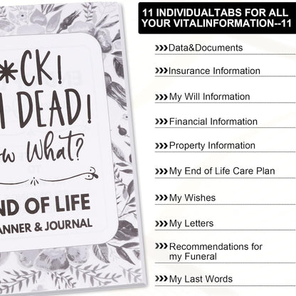 Sorry, It’s Your Problem Now - End of Life Planner