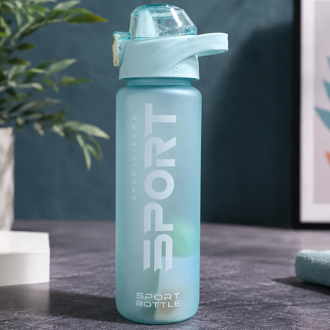 Sports Frosted Water Bottle