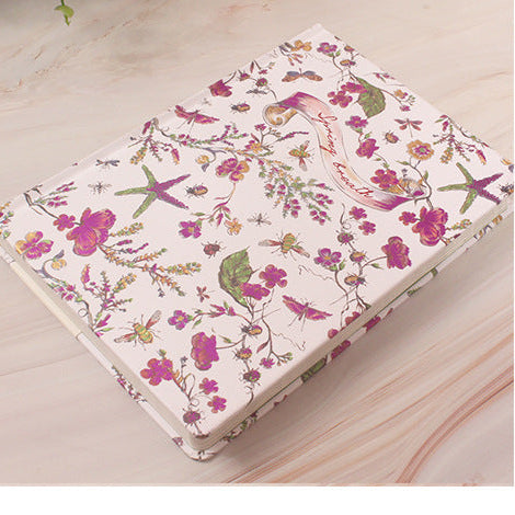 Spring Blossom Embossed Floral & Butterfly Journal