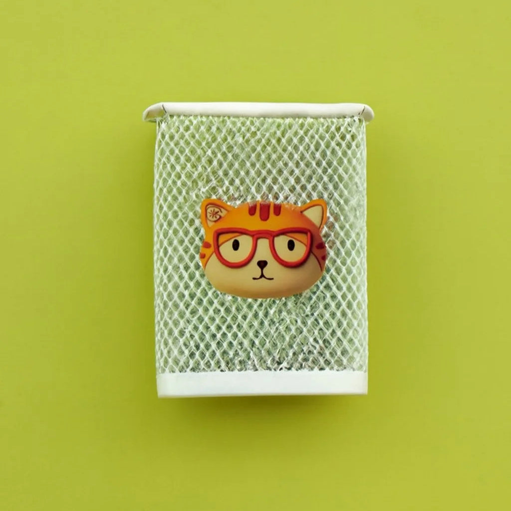 Square Metal Mesh Pen Holder