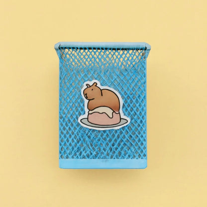 Square Metal Mesh Pen Holder