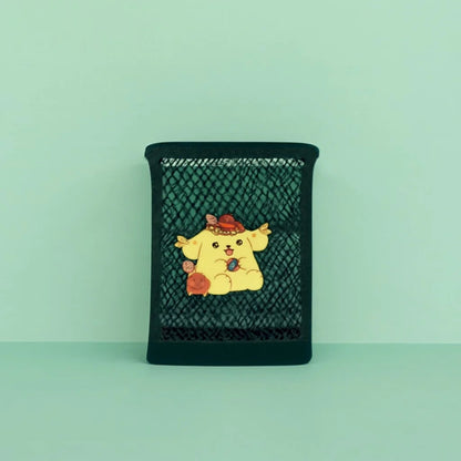 Square Metal Mesh Pen Holder