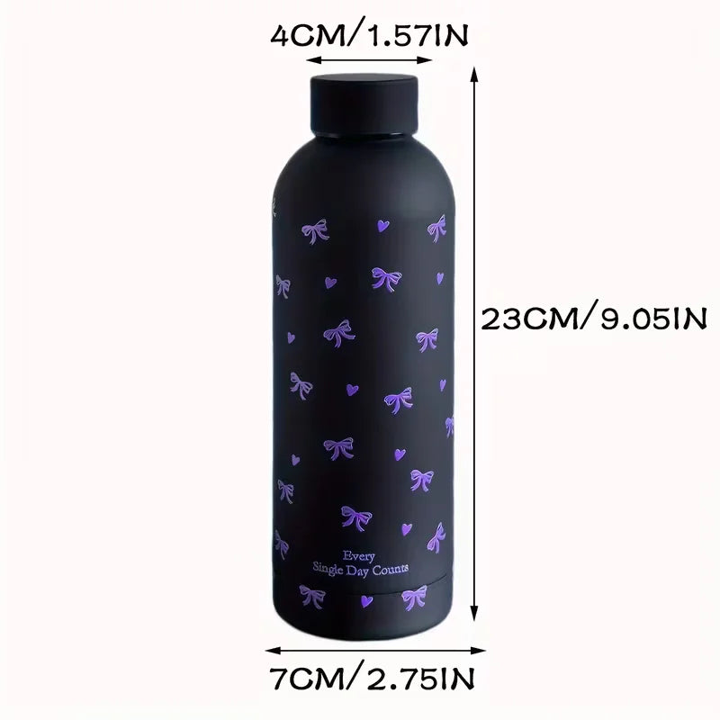 Printed Stainless Steel Insulated Water Bottle