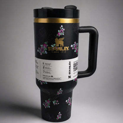 Stanley x Bow Printed Love Shack Tumbler with Bow Topper