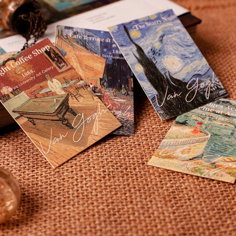 Van Gogh Inspired Laser Painting Art Journal - Starry Night