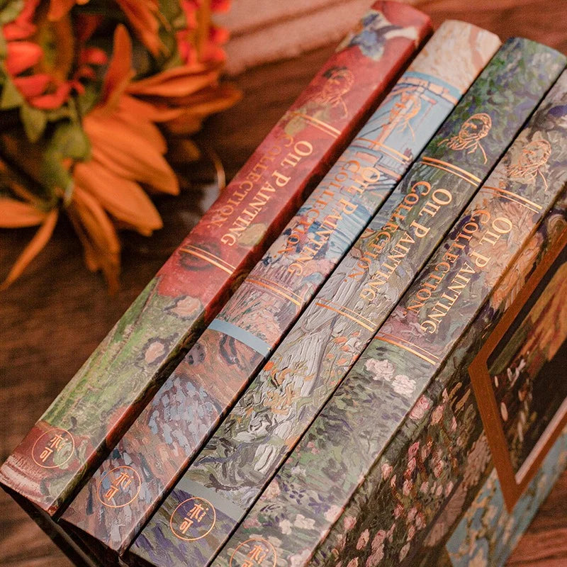 Van Gogh Inspired Laser Painting Art Journal - Starry Night