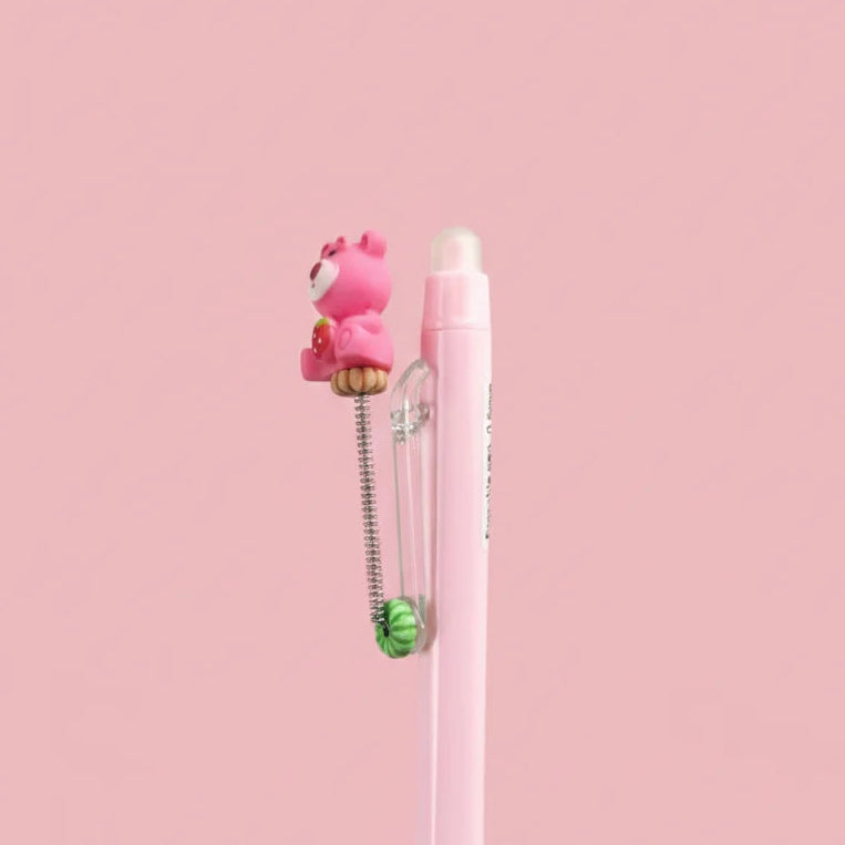 Strawberry Bear Erasable Gel Pen
