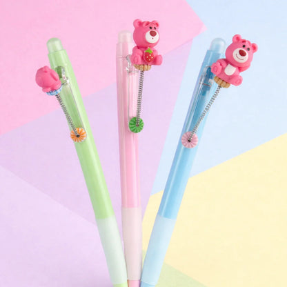 Strawberry Bear Erasable Gel Pen