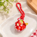 Strawberry Sundae Cup Charms
