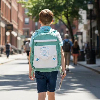 Strawberry Bear Kawaii Backpack
