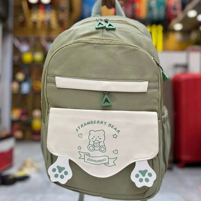 Strawberry Bear Kawaii Backpack