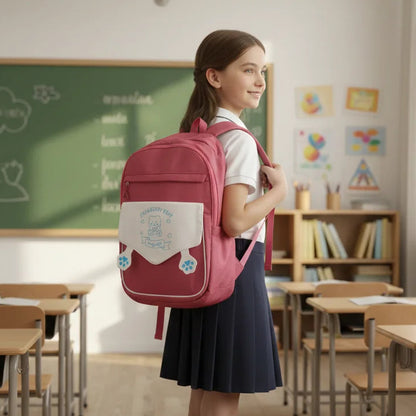 Strawberry Bear Kawaii Backpack