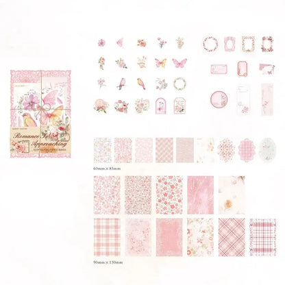 Sugar Poetry Materials Flower Post Office Series Sheets