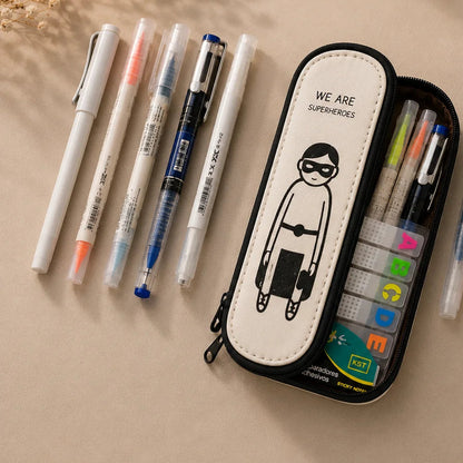Superhero Case Stationery Bundle