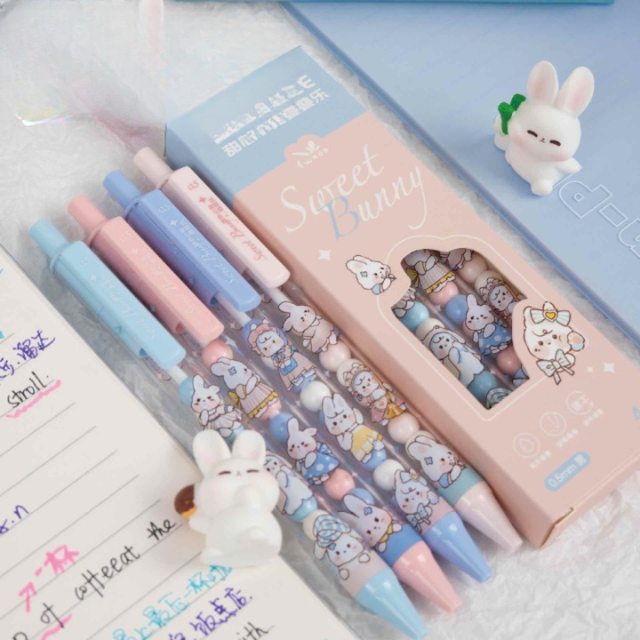 Sweet Bunny Gel Pen Set
