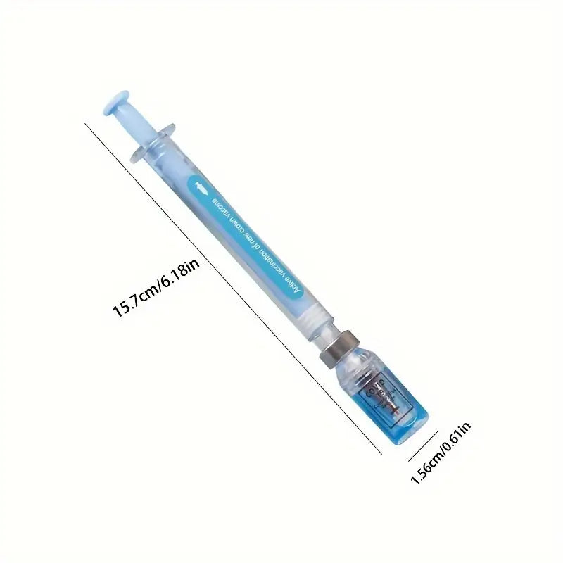 Syringe Shape Signature Gel Pen