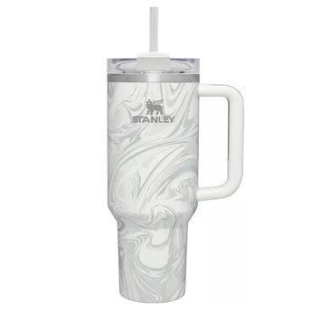 THE QUENCHER H2.0 FLOWSTATE™ TUMBLER - MARBLE GREY