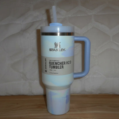 THE QUENCHER H2.0 FLOWSTATE™ TUMBLER - MARBLE BLUE