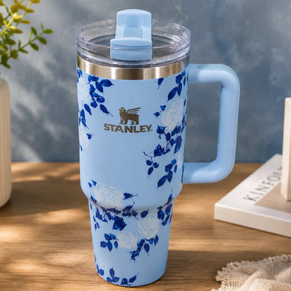 THE QUENCHER H2.0 FLOWSTATE™ TUMBLER - Blue Floral