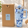 THE QUENCHER H2.0 FLOWSTATE™ TUMBLER - Blue Floral