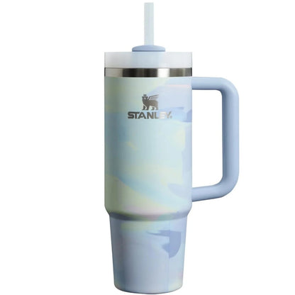 THE QUENCHER H2.0 FLOWSTATE™ TUMBLER - MARBLE BLUE