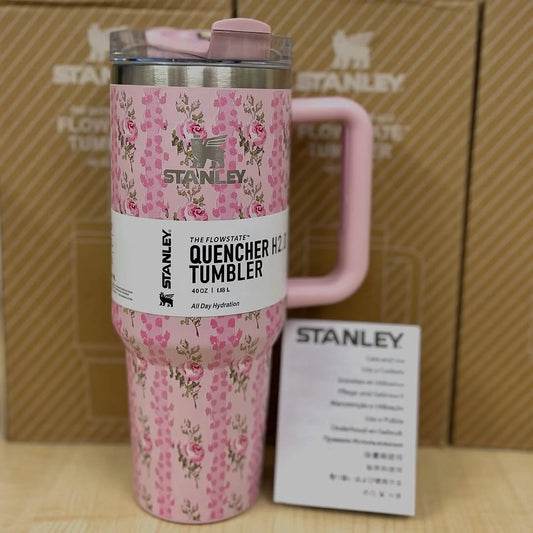 THE QUENCHER H2.0 FLOWSTATE™ TUMBLER - Pink Floral