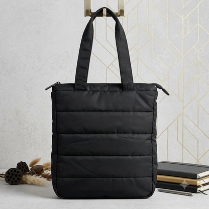 Teal Puffer Shoulder Bag