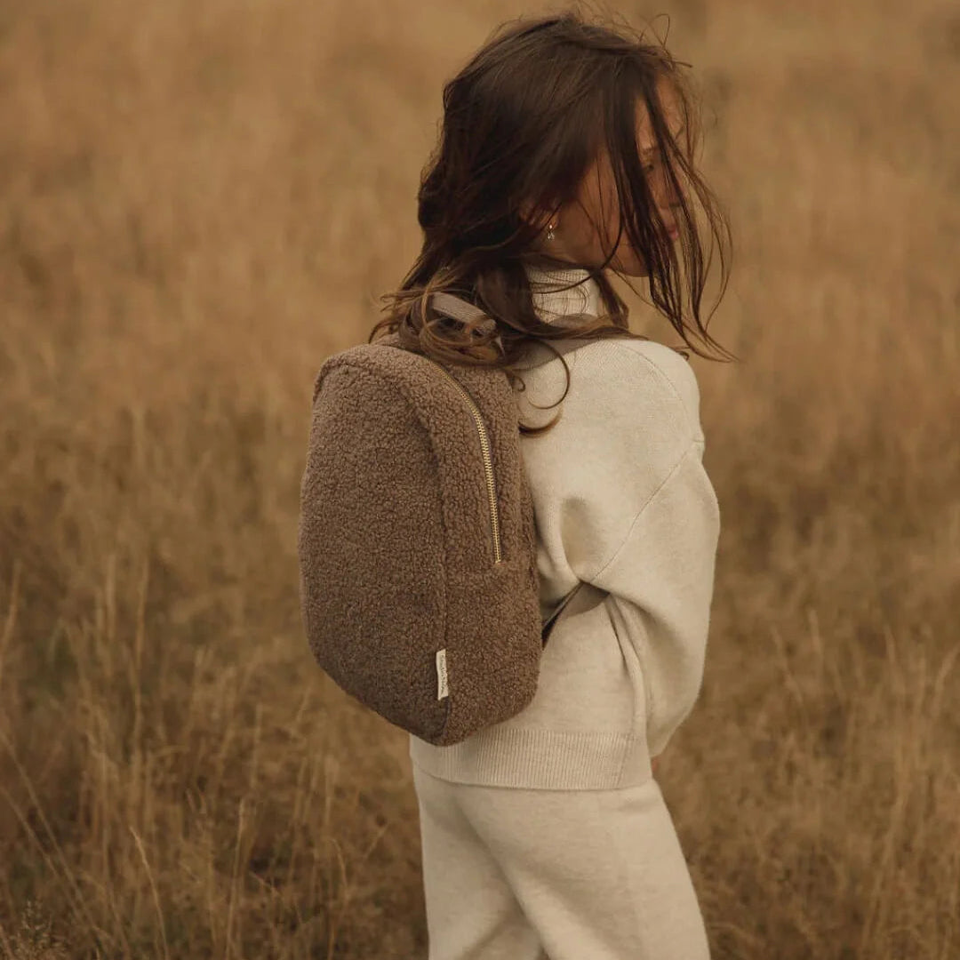 Wool Plush Kids Backpack