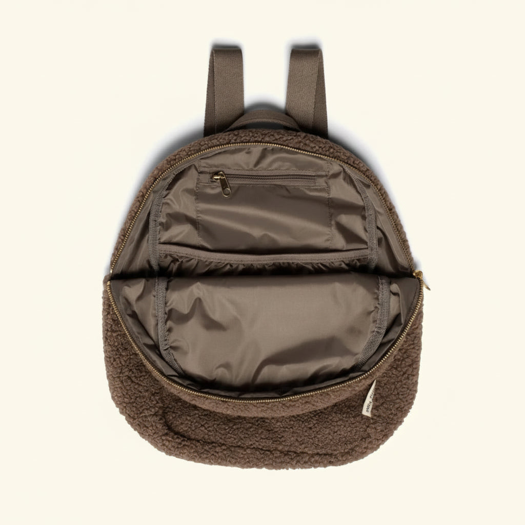 Wool Plush Kids Backpack