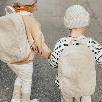 Wool Plush Kids Backpack