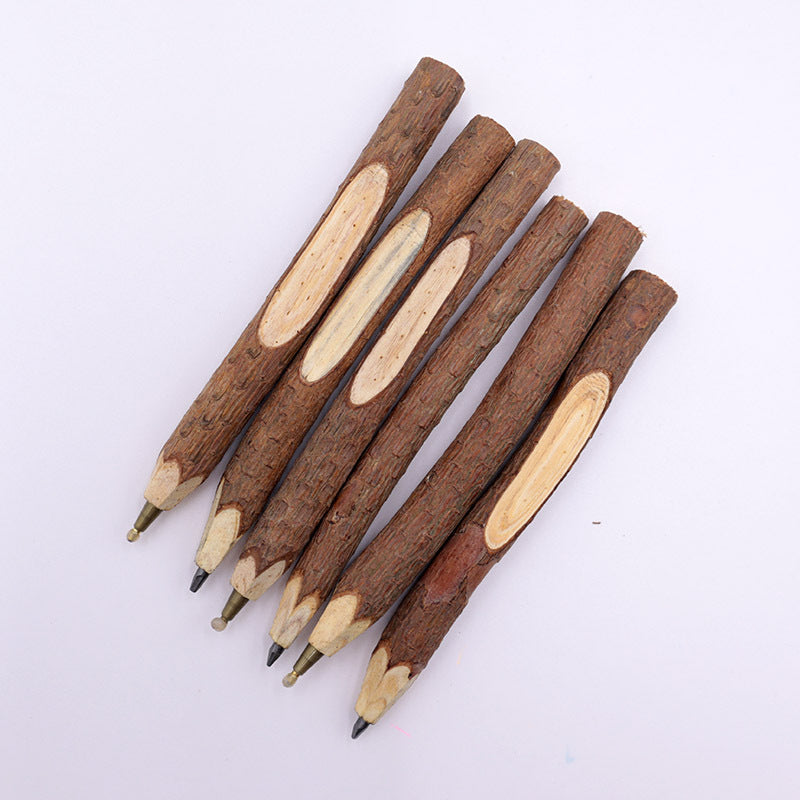Oak Tree Wood Pencil & Ball Point