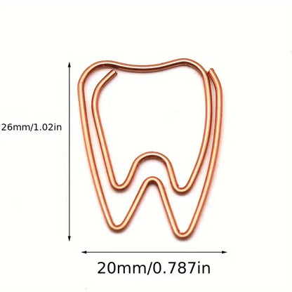 Tooth Shape Paper Clip