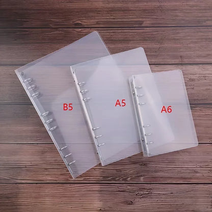 Plastic Shell Code Journal Translucent Shell Hand Binder Journal – thepaperworm