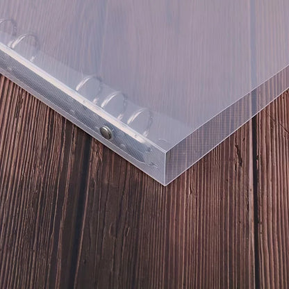 Translucent Shell Hand Binder Journal